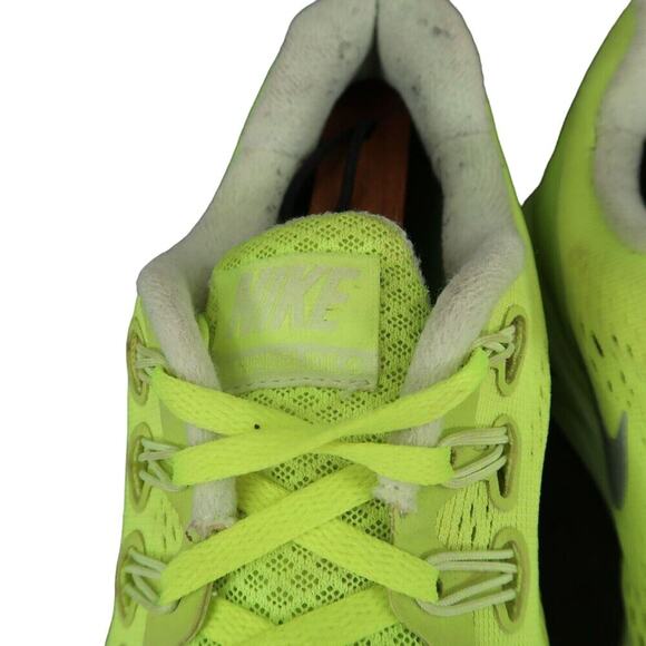 Nike Shoes Womens 11.5 Athletic Trainers Running Lunarglide 4 Volt Reflective - Picture 4 of 15